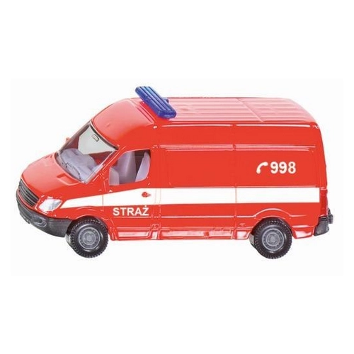 Van Straż Pożarna model metalowy SIKU S0808